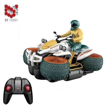 China RC Hobby CY-MT21141 2.4G Deformation Remote Control Amphibious Motorcycle for sale