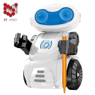 China Battery Operated Toy DIY Programming Robot STEM Toys For Kids for sale