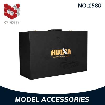 China 23CH FULL ALLOY RC Excavator GIFT BOX HUINA GIFT BOX Excavator Toys 1580 580 Accessories for sale