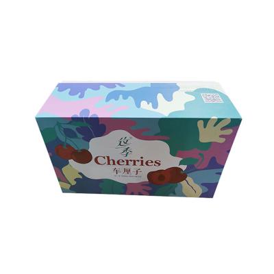 China Recyclable Lid And Base Gift Box Packaging For Luxury Custom Food Food Grade Cardboard Fruit Box for sale