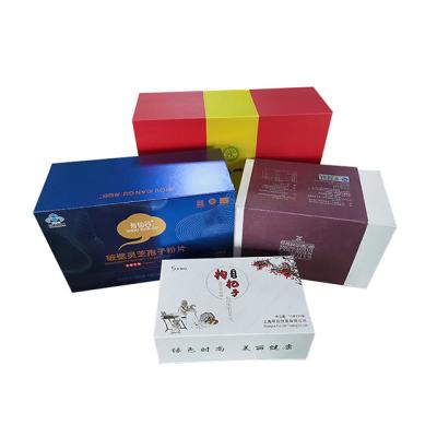 China Recyclable Health Product Packaging Gift Box Wholesale Health Product Packaging Box for sale