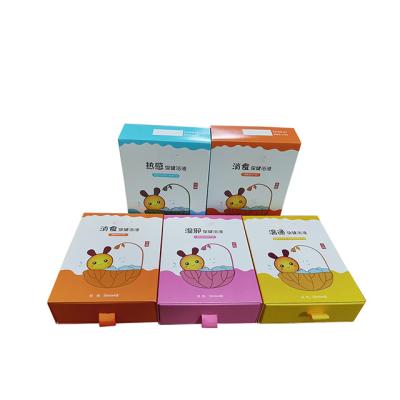 China Recyclable Wholesale Health Products Paper Box Health Care Product Retail Packaging Box for sale