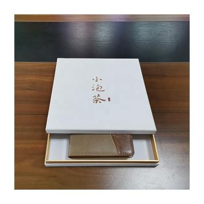 China China Manufacturer Mens Birthday Gift Box Recyclable Balance Cardboard Gold Notebook Set White Gift Box for sale