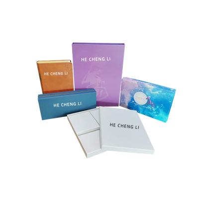 China Wholesale Gift Box Recyclable Custom Size Book Shape Paper Stationery Notebook Packing Box for sale