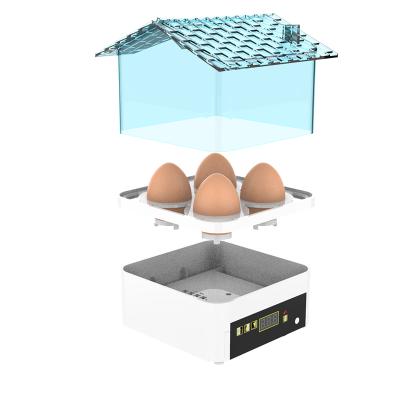 China Industrial Farms CE Certificate Nature Shape Incubators For Hatching 4 Eggs for sale