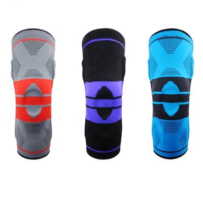 China Protect Professional Customized Logo Colorful Protect Nylon Exercise Kneepad For Knee Pain for sale