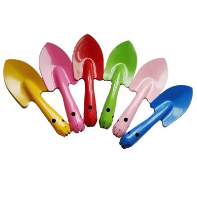 China Colorful Metal Mini Garden Shovel Trowels Tools Garden Shovel Kid's Iron Small for sale