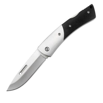 China 4.5 inch pakkawood handle pocket knife camping knife Non-variable folding knife for sale