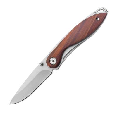 China 4.5 Inch Pocket Knife Folding Knife Non-variable Camping With Keychain Hole for sale