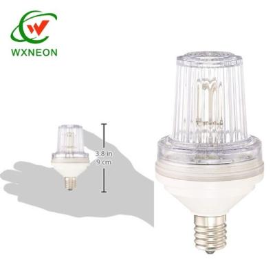 China Christmas residential low bulb C9 E27 E17 E14 led xenon white flashing strobe lamp for sale