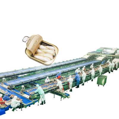 China Automatic Sardine Tilapia Fish Canned Food Products Production Line for sale