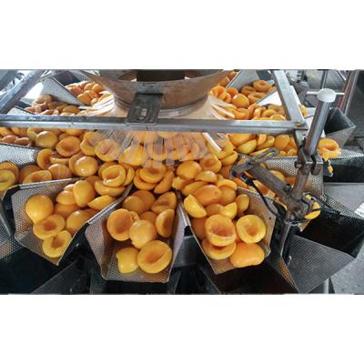 China Automatic Canned Food Large Bean Fruit Vegetable Chunk Filling Production Line for sale