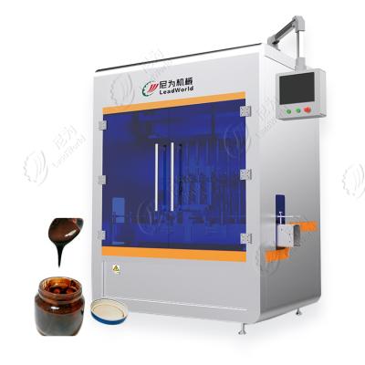 China Full Automatic Ice Cream Filling Machine Two Color Chocolate Cream Filling Food Cup Production Line for sale