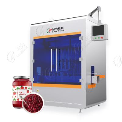 China High Precision Filling Canned Level Strawberry Syrup Jelly Sauce Filling Filling Machine for sale