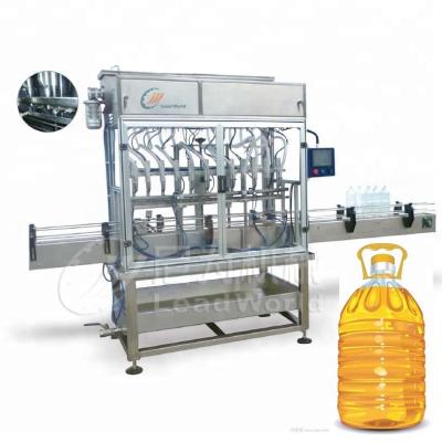 China Automatic 4 Head Beverage Damper Oil Filling Machine for sale