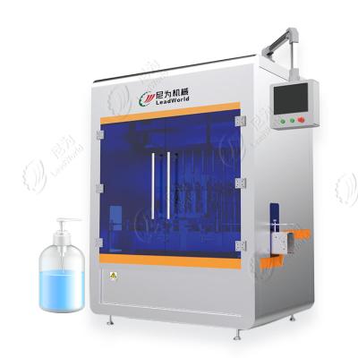 China High Precision Filling Level Hand Wash Liquid Soap Filling Packing Machine for sale