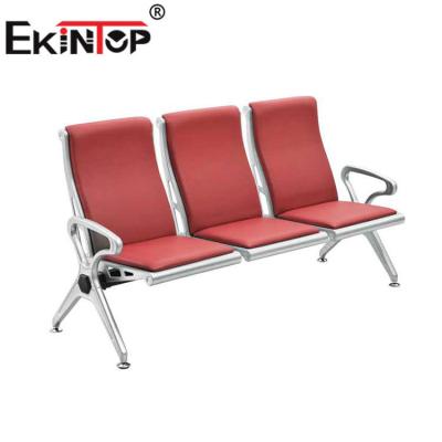 China 3 Seater-Roestvrij staal het Wachten Stoel voor de Ziekenhuizen 1220mm×680mm×800mm Te koop