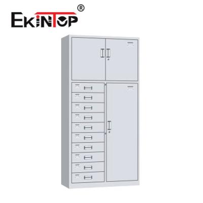 China Ekintop Metal File Cabinet Movable Adjustable Laminate Waterproof for sale