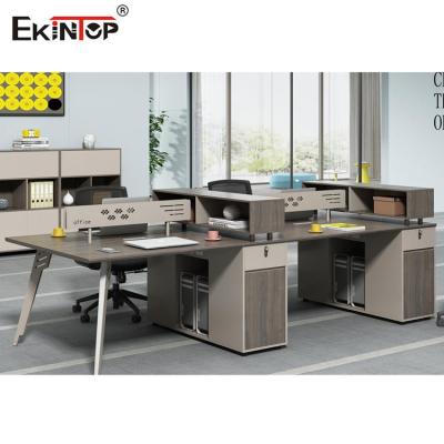 China Staff Modular Cubicle Workstation , Modern Office Desk Workstation for sale