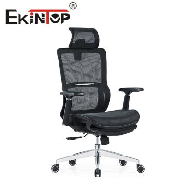 China Voller justierbarer Schwenker-Nylonmaterial Mesh Office Works Ergonomisch Chairs zu verkaufen