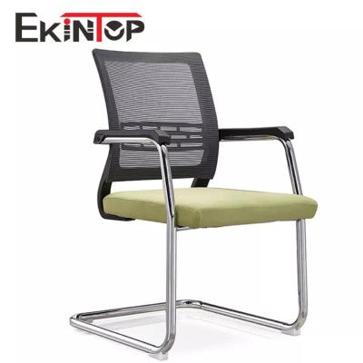 China Anuncio publicitario ergonómico de la silla del visitante de Ekintop con la base de electrochapado en venta