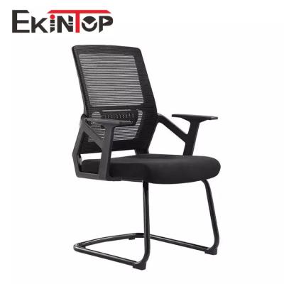 China Aluminium-Mesh Folding Office Chair, Bank-Besucher-Stühle mit Armlehne Soem-ODM zu verkaufen