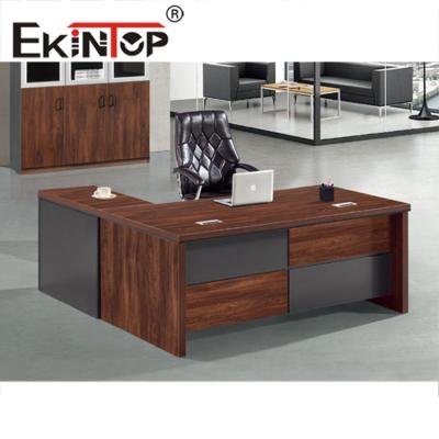 Chine CEO Executive Office Furniture BOSS Table Bureau de luxe en bois à vendre