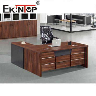 Κίνα Έπιπλα Γραφείου Halfround European 100% MDF Executive Office Desk προς πώληση