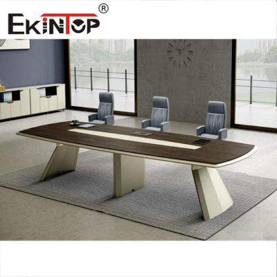 China E1 Grade Mdf Board Conference Table Room Departmental Sectional Te koop