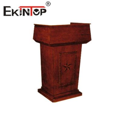 China Standing Podium Leader'S Podium Conference Room Podium Hotel Welcome Platform zu verkaufen