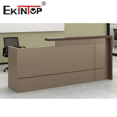 China Ekintop Modern Office Reception Table For Apartment Hotel Multifunctional for sale