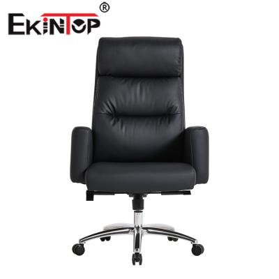 China Fabricante cómodo de China de la silla de la PU de la oficina ejecutiva de la silla de Boss Office Swivel Leather en venta