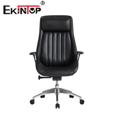 China Multifunctional Human Leather Chair Mechanics PU Office Chair for sale