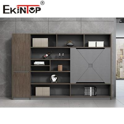 Китай ODM OEM шкафа памяти файла роскошного Bookcase файла 4 ящиков бокового деревянный продается