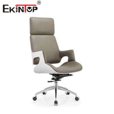 중국 Sophisticated Faux Leather Dining Chair Modern Elegance Sleek Metal Legs 판매용