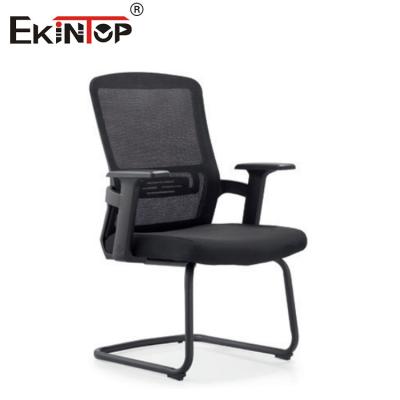 China Washable Mid Back Office Chair With Mesh Material Armrests Cushioned Seat for sale