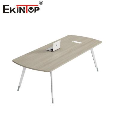 Κίνα Modern Boardroom Table Office Furniture Wooden Conference Room Table προς πώληση