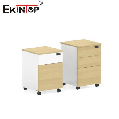 China Under Desk Wooden File Cabinet Mobile Manufacturer Direct Sales for sale