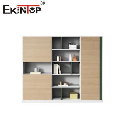 China Wood Material Walnut-colored File Cabinet Office Furniture Home Office for sale