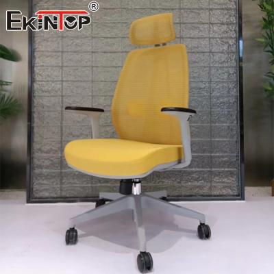 China High Back Swivel Adjustable Lumbar Support Seat Office Chair  for Commercial Office Furniture for sale