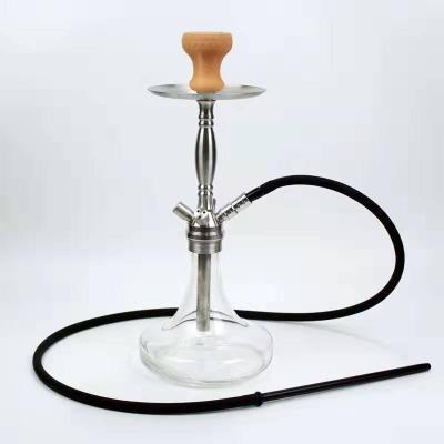 China Premium Quality Hookah Pot Glass Base Stainless Steel Shisha Large Medium Stainless Steel Hookah for sale