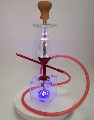 China LED Electronic Hookah Hookah Shisha Shisha Decor Shisha E Shisha Acrylic Hookah Cup for sale