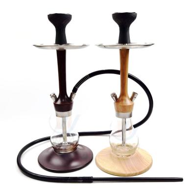 China Woody Shaft Hookah Shisha Hookah New Arrival Woody Shisha Shisha Hose Woody Shisha Modern Crystal Wood for sale