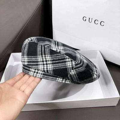 China Character Women's French Beret Hat Reversible Knitted Thickened Warm Hat For Ladies Girls for sale