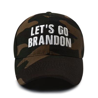 China JOINT Wholesale New Trends Hot Sale Embroidery Sports Caps New Releases Let Us Go Brandon Hats for sale