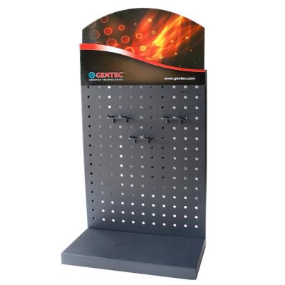 China Eco - Friendly Hot Sale Mini Metal Pegboard Merchandising Display Hook Rack For Tool for sale