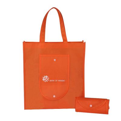 China Travel Tote Bags Colorful Grocery Eco Folding Reusable Foldable Non Woven Shopping Bags for sale