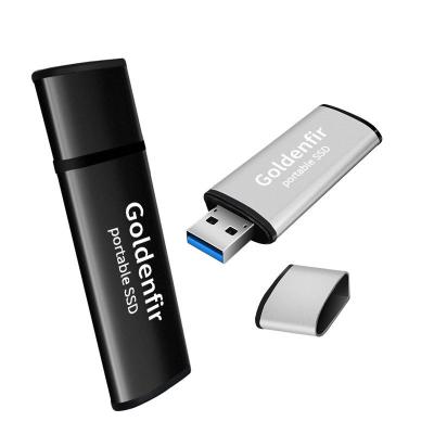 China Portable External SSD Goldenfir USB 3.0 SSD 128GB 256GB 512GB Solid State Drive for sale