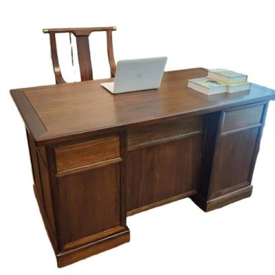 China 2023 Modern Wholesale High Quality Solid Wood Office Desk Reception Table 1760*890*750mm Wooden Counter Table for sale