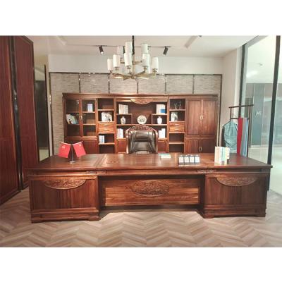 China Wholesale Modern Unique Design Walnut China Office Book Room Minimalist Table for sale